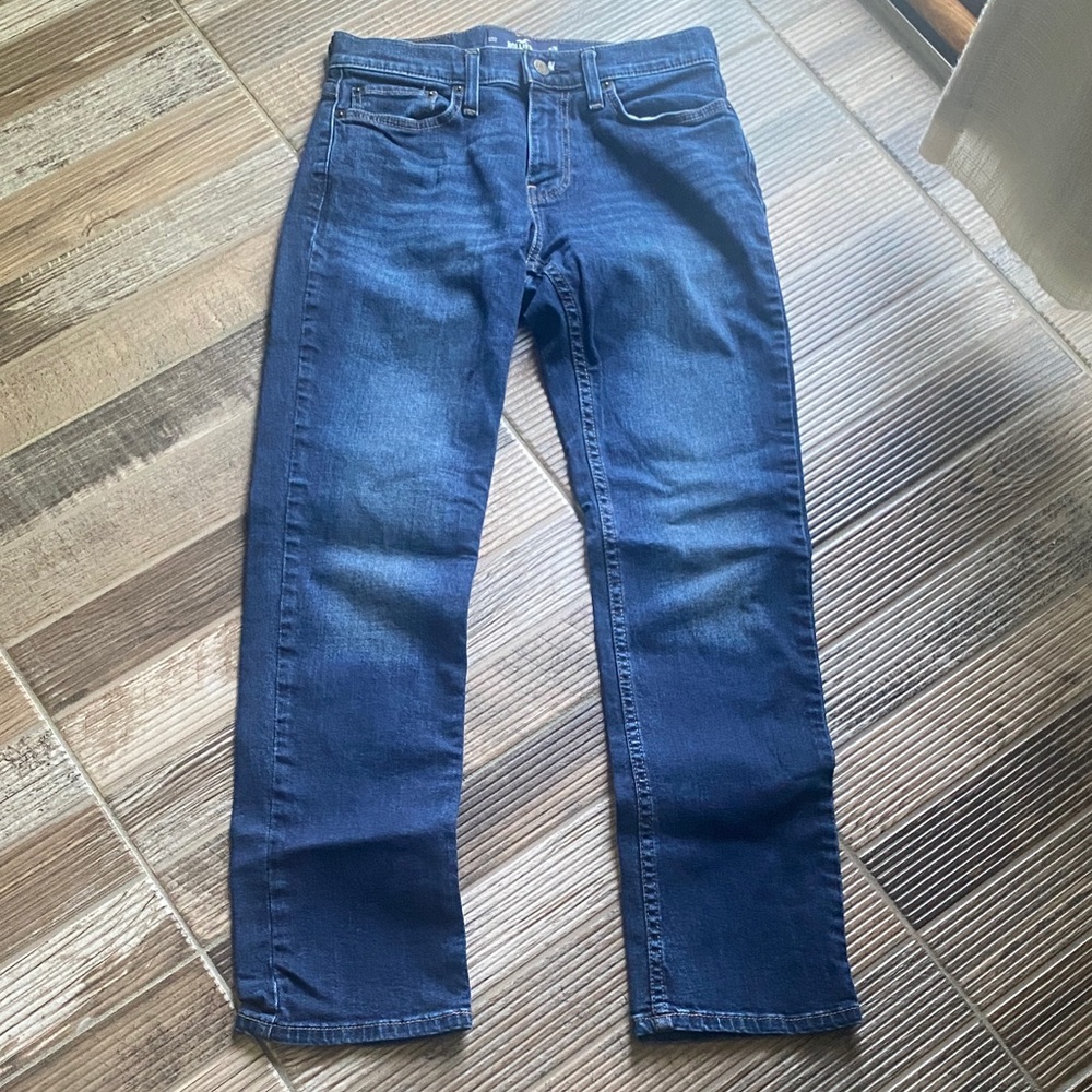 🎁Hollister Men's Dark Blue Slim Straight Jeans